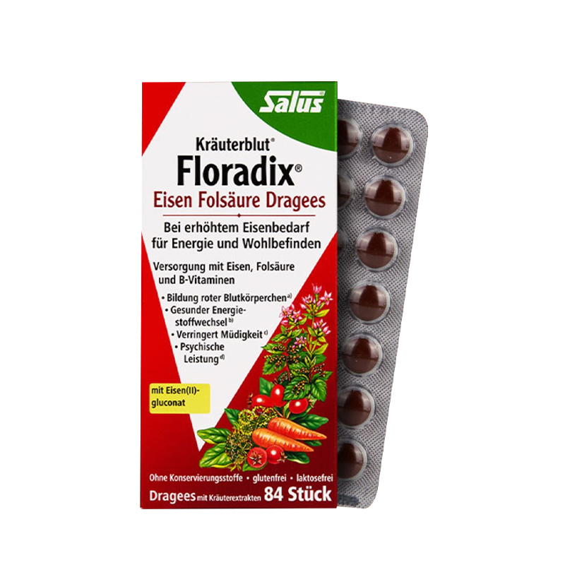 Red Seal 红印 Floradix 铁元 84片